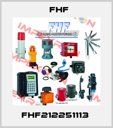 FHF212251113  FHF