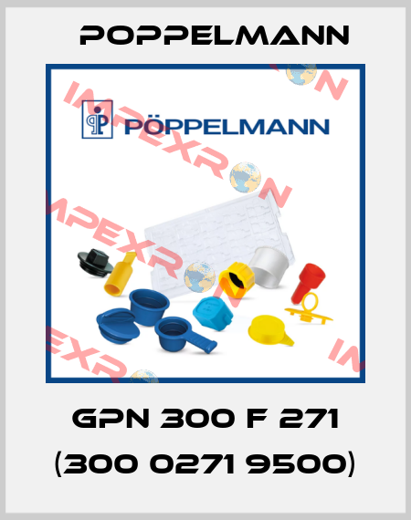 GPN 300 F 271 (300 0271 9500) Poppelmann