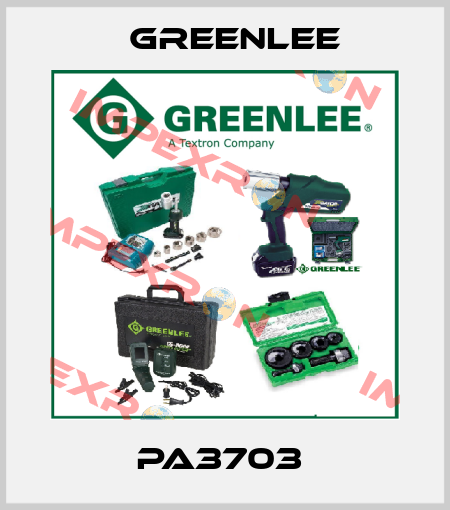 PA3703  Greenlee