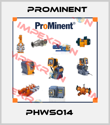 PHWS014     ProMinent