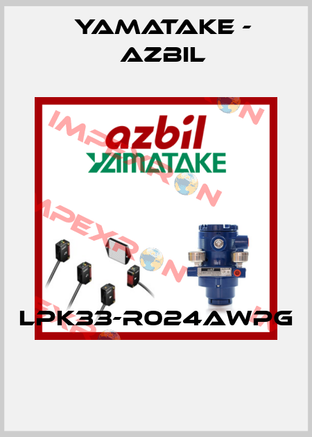 LPK33-R024AWPG  Yamatake - Azbil