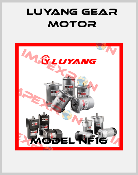 Model NF16 Luyang Gear Motor