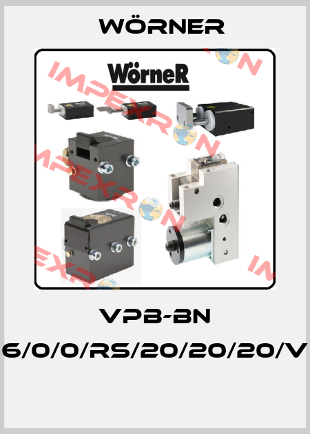 VPB-BN 6/0/0/RS/20/20/20/V  Wörner