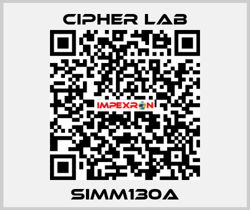 SIMM130A Cipher Lab