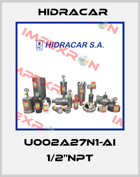 U002A27N1-AI 1/2"NPT Hidracar