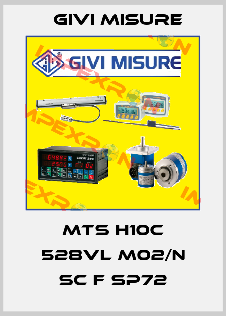 MTS H10C 528VL M02/N SC F SP72 Givi Misure