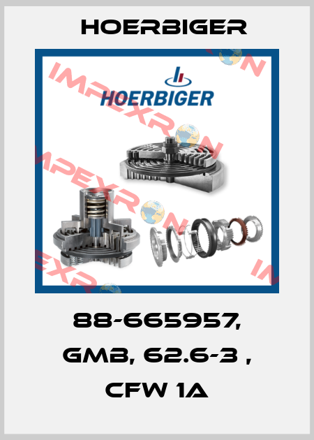 88-665957, GMB, 62.6-3 , CFW 1A Hoerbiger