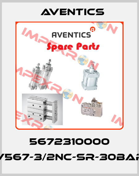 5672310000 (V567-3/2NC-SR-30BAR) Aventics