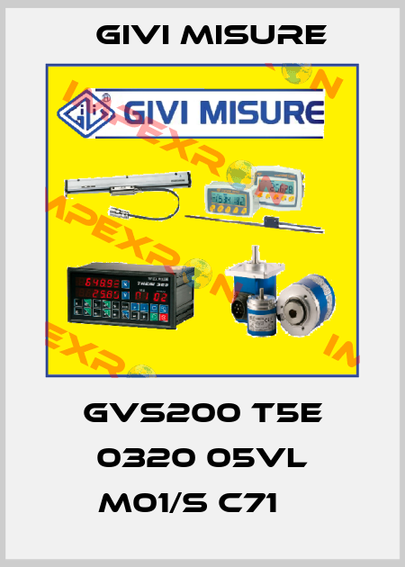 GVS200 T5E 0320 05VL M01/S C71    Givi Misure