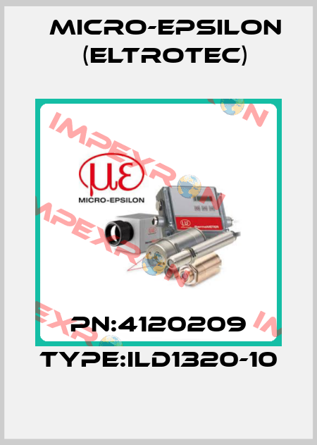 PN:4120209 Type:ILD1320-10 Micro-Epsilon (Eltrotec)