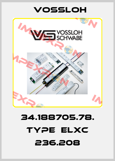 34.188705.78. Type  ELXc 236.208 Vossloh