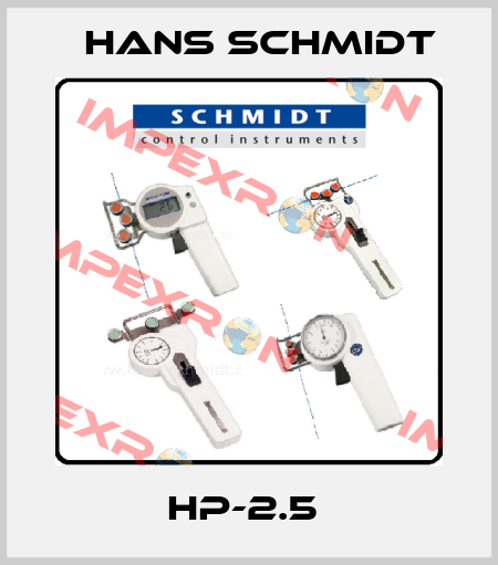 HP-2.5  Hans Schmidt