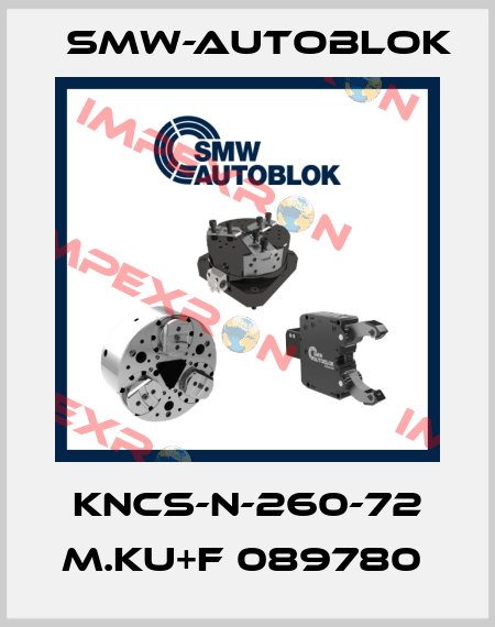 KNCS-N-260-72 M.KU+F 089780  Smw-Autoblok