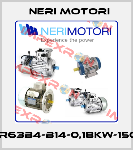 MR63B4-B14-0,18kW-1500 Neri Motori