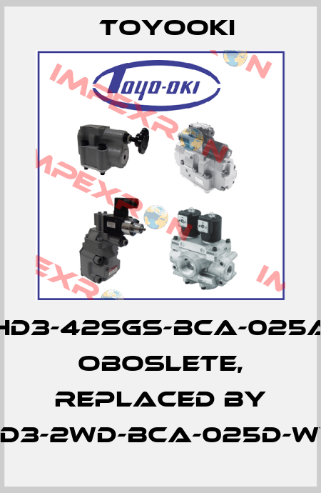 HD3-42SGS-BCA-025A oboslete, replaced by HD3-2WD-BCA-025D-WY Toyooki