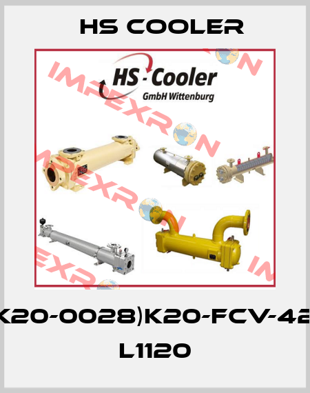 (K20-0028)K20-FCV-421 L1120 HS Cooler