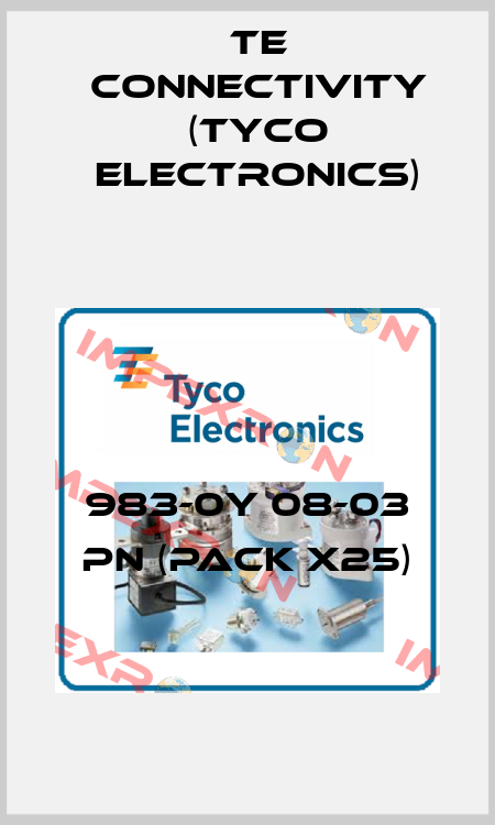 983-0Y 08-03 PN (pack x25) TE Connectivity (Tyco Electronics)