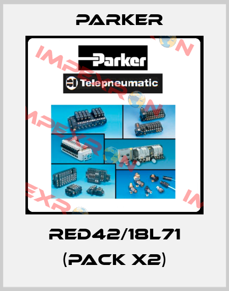 RED42/18L71 (pack x2) Parker