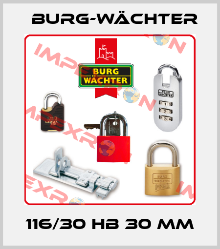 116/30 HB 30 mm BURG-WÄCHTER