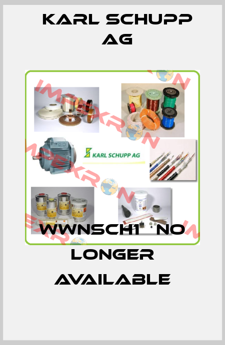 WWNSCH1   NO LONGER AVAILABLE Karl Schupp AG