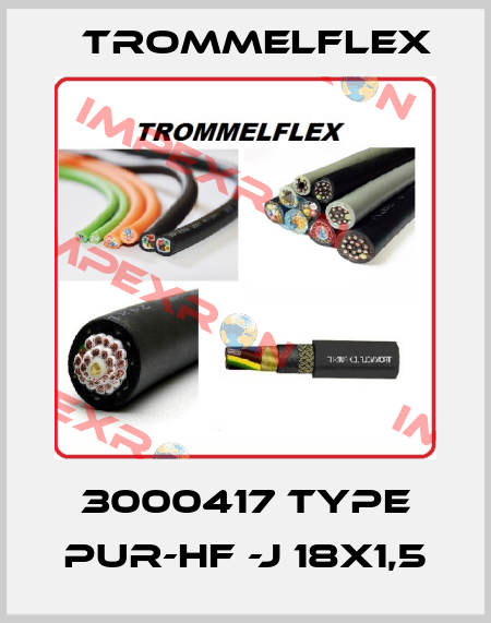 3000417 Type PUR-HF -J 18X1,5 TROMMELFLEX