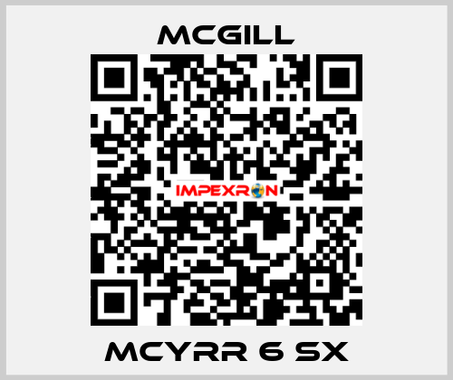MCYRR 6 SX McGill