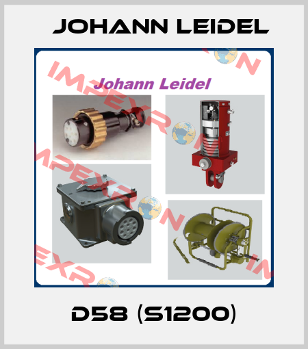 D58 (S1200) Johann Leidel