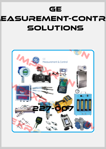 227-007 GE Measurement-Control Solutions