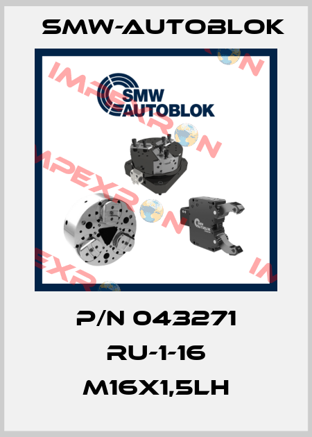 P/n 043271 RU-1-16 M16x1,5LH Smw-Autoblok