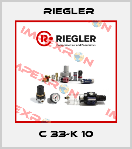 C 33-K 10 Riegler