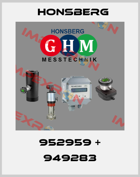 952959 + 949283 Honsberg