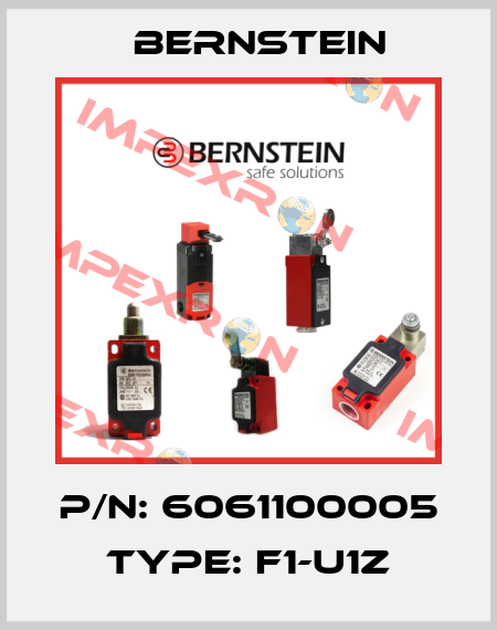 P/N: 6061100005 Type: F1-U1Z Bernstein
