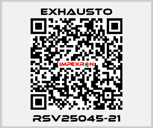 RSV25045-21 EXHAUSTO