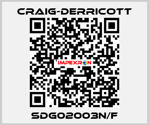 SDG02003N/F Craig-Derricott
