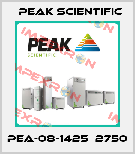 PEA-08-1425	2750 Peak Scientific
