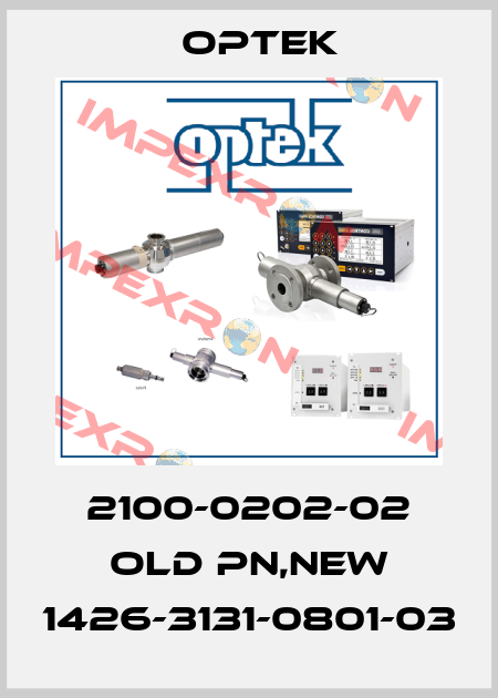 2100-0202-02 old pn,new 1426-3131-0801-03 Optek