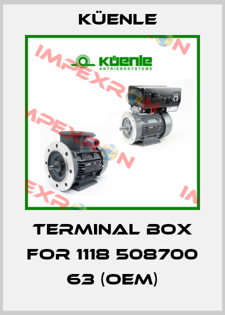 terminal box for 1118 508700 63 (OEM) Küenle
