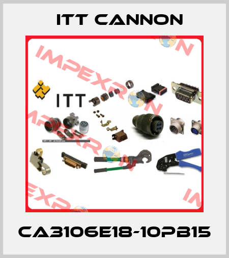 CA3106E18-10PB15 Itt Cannon
