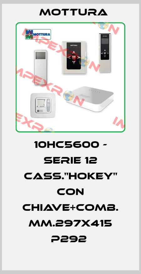 10HC5600 - SERIE 12 CASS."HOKEY" CON CHIAVE+COMB. MM.297X415 P292  MOTTURA