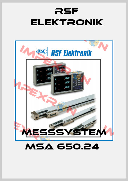 MEßSYSTEM MSA 650.24  Rsf Elektronik