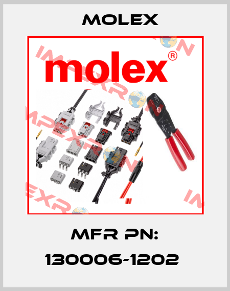 MFR PN: 130006-1202  Molex