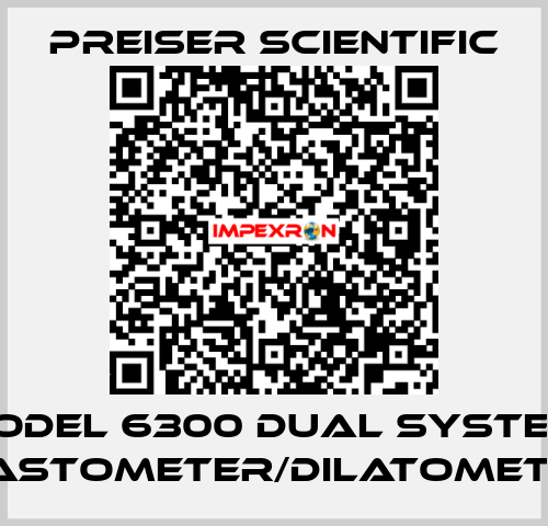 Model 6300 Dual System, Plastometer/Dilatometer  Preiser Scientific