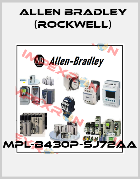 MPL-B430P-SJ72AA Allen Bradley (Rockwell)
