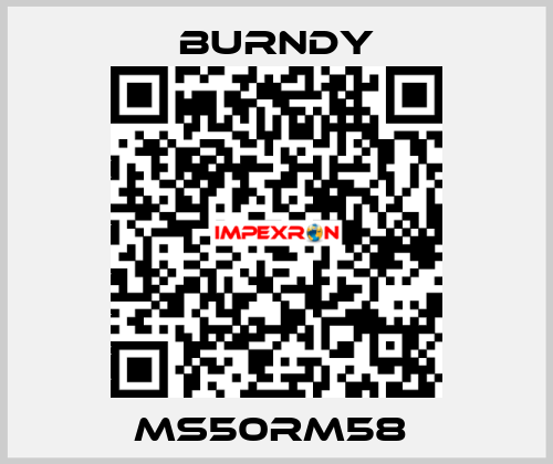 MS50RM58  Burndy