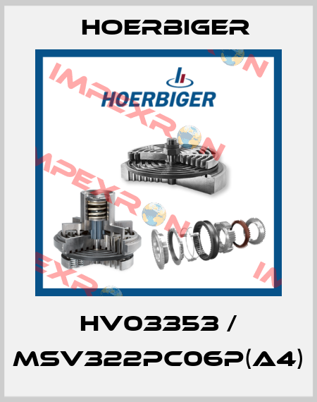 HV03353 / MSV322PC06P(A4) Hoerbiger