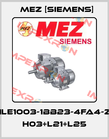 1LE1003-1BB23-4FA4-Z H03+L21+L25 MEZ [Siemens]