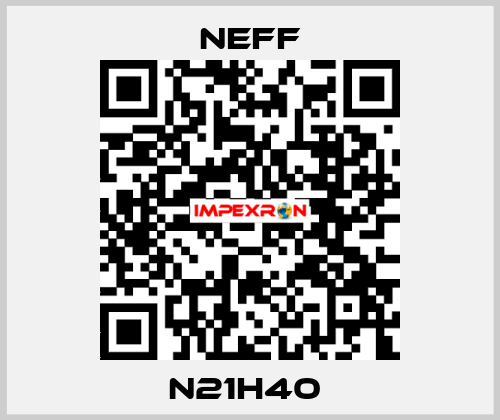 N21H40  Neff