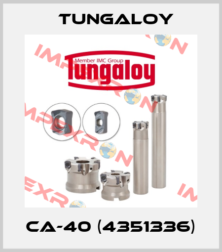 CA-40 (4351336) Tungaloy