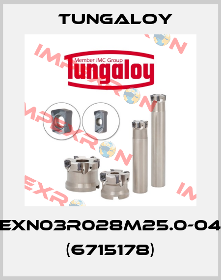 EXN03R028M25.0-04 (6715178) Tungaloy