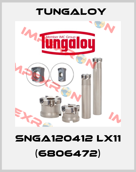 SNGA120412 LX11 (6806472) Tungaloy